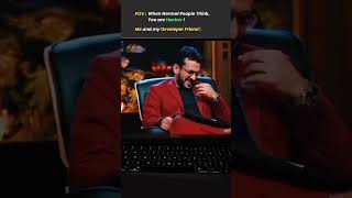 When normal people think, you are Hacker! Cyber Security #hacker #cybersecurity #itoffice #shorts