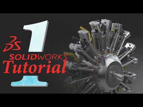 SolidWorks tutorial 1 : how to use line command