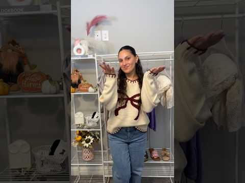 Now Available on the website! Im 5’4 135lbs prefer the small! #fallsweaters #falloutfits #tryonhaul