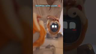 shopping with loona robot #loona #loonarobot #loonapetbot #airobot #petbot #petrobot