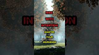 MASTER MORNINGS: THE FIRST HOUR THAT BUILDS LEGACY #discipline #mindset #selfgrowth #morningroutine