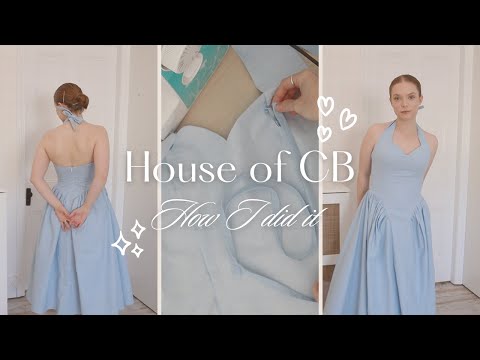 🎥 MY BEST DUPE YET! | House of CB Inspired Dress (McCall’s 8684)