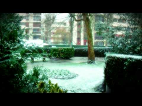 snowing