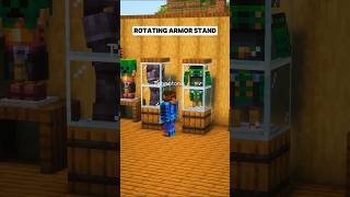 Minecraft Rotating Armor Stand 🤯