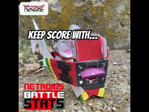 WarBeasts Series 2 Papertoy Action Figures