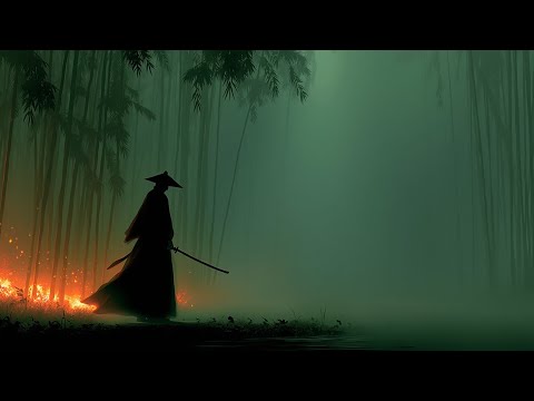 Heavy Bass Trap Beat - Asian Samurai Adventure Through The Burning Misty Forest