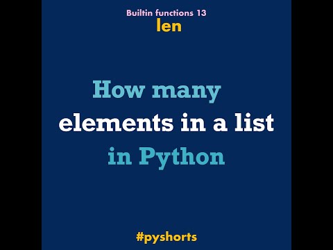 Length/size of a Sequence #shorts #python