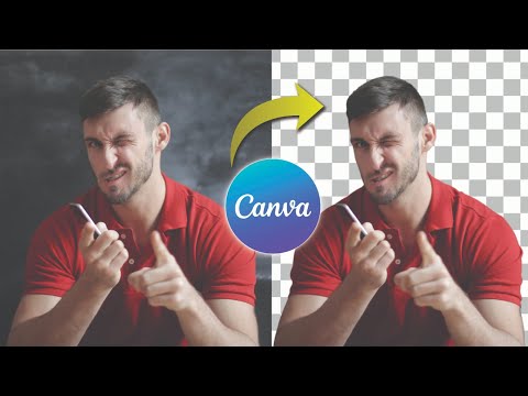 How to Remove Background in Canva 2024? Canva Photo Background Remover #trendingvideo