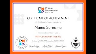 The PMP Study Guide overview