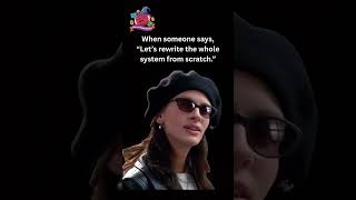 That One Dev Who Always Says ‘Rewrite It | Tech Humor #devhumor