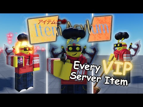 Every VIP Server Item in Item Asylum