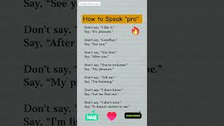 Stop Saying This! Speak Like a Pro in English | Englishwithtanveer | Improve English Fast