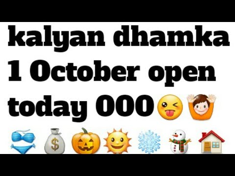 October 1, 2018september kalyan free matka,kalyan free matka today 😡😡matka guru😡😴kalyan single