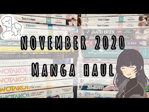 Manga Haul | November 2020 | 30 Volumes | My collection is growing so fast ;~;