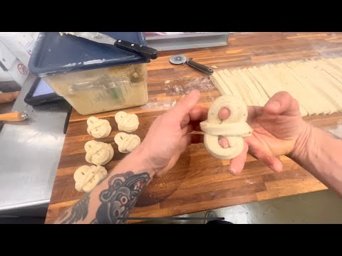 POV: You’re Shaping Cardamom buns - Scandinavian top bakery work