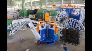 Most Advanced Bi-Axial Rotational Moulding Machine......