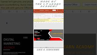 Cover Page Art 🔥🔥🔥 #powerpoint #presentation #graphicdesign #viral #shortsvideo