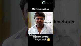 Fixing one bug but found 2 more bugs #short #memes #trending #developer #hindimemes
