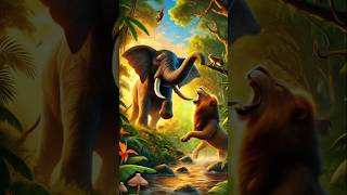 Elephant ki Dosti | #shorts #ytshorts #youtubeshorts #ainovastory#cartoon #cartooncharacter