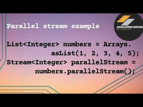 stream vs Parllel stream overview #java #javafeatures #interviewquestion #javatutorial #shortvideo