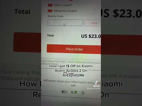 $1 OFF Coupon for Xiaomi Redmi AirDots on AliExpress #Shorts