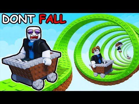 Roblox ROLL IN A CART...