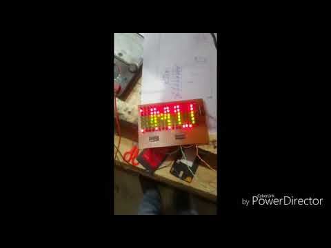 How to make a 8x24 Dot Matrix display