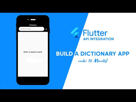 Learn API Integration in Flutter | Building A Dictionary App with OwlBot API | (Under 20 Minute)