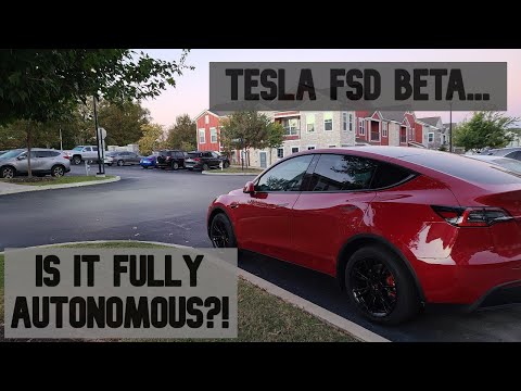 Tesla full self driving beta is here (I wish I had it)...IS IT FULLY AUTONOMOUS?