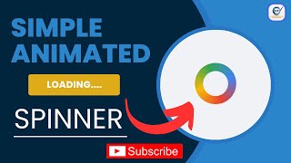 Create a Modern CSS Spinner Animation | Stylish Loading Spinner Tutorial (2025)