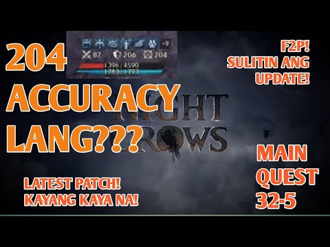 Night Crows Main Quest Chapter 32-5| BOSS-Flox| Latest Patch| 204 ACC ONLY!