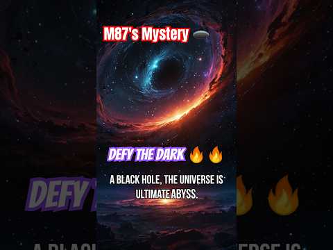 🔥The Black Hole That Broke the Rules–M87’s Mystery!#trendingshorts#facts#space#universe