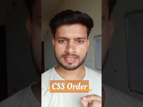🔥 Best Order Of Writting CSS