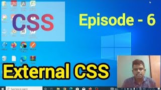 CSS External Styles | Episode - 6 | CSS Full Course  | External css | Learn with JP 