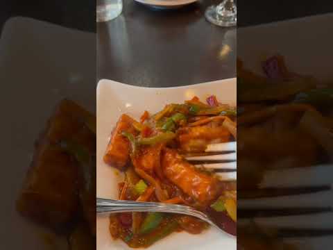 Indo-Chinese Chili Paneer.