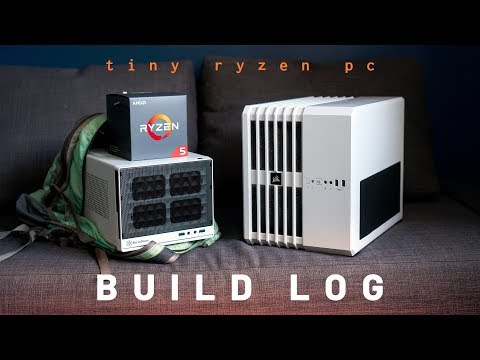Tiny SFF Ryzen PC Build Log (R5 2600, GTX 1060, SG13)