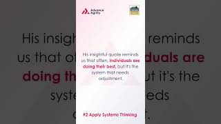 Lean-Agile Principle | Only Management can Change the System | Advance Agility   #leanagile #safe