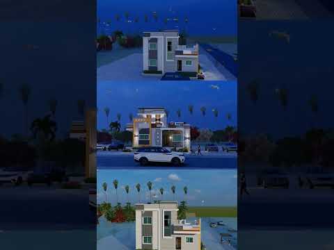 Home design ll Attractive Home elevation #homedecor #homedesign #animation  #lumion #sketchup