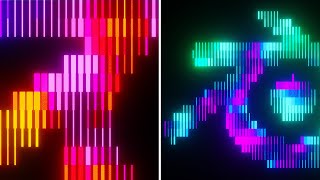 Digital Art Logo Effect in Blender 5.0