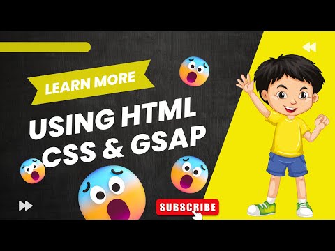 Gsap project || HTML Tutorial || Arya Coding School || @aryacodingschool