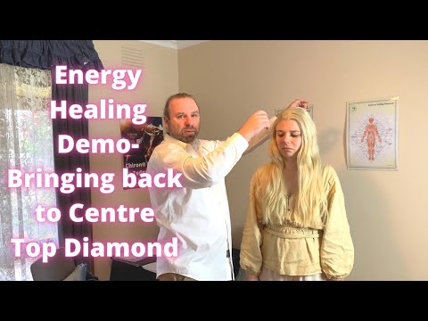 Healing Demo Top Diamond Technique. Bringing you back to centre