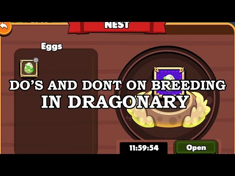 WHAT TO DO ON DRAGONARY BREEDING GUIDE AND HOW TO AVOID MISTAKES | FIRST HAND EXPERIENCE ON BREEDING