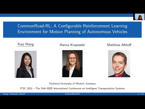 ITSC2021-CommonRoad-RL: A Configurable Reinforcement Learning Environment for Motion Planning of AVs