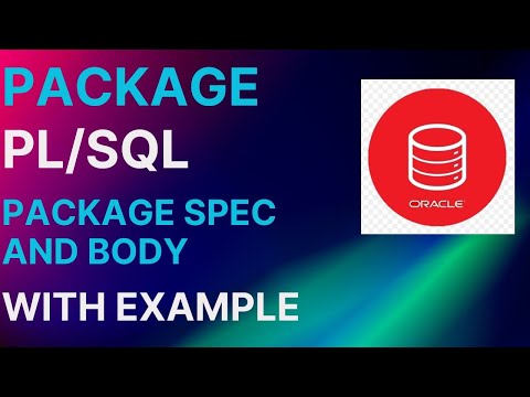 PL/SQL Package with Example | Package Spec and Body