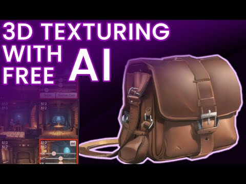 StableProjectorz v 1.0 - Texturing a bag (Workflow example)