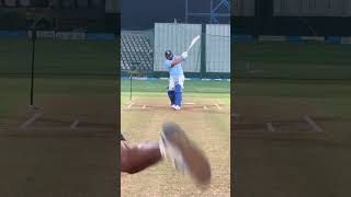 The Hitman in Action: Rohit Sharma’s Focused Net Practice! 🎯#rohitsharma