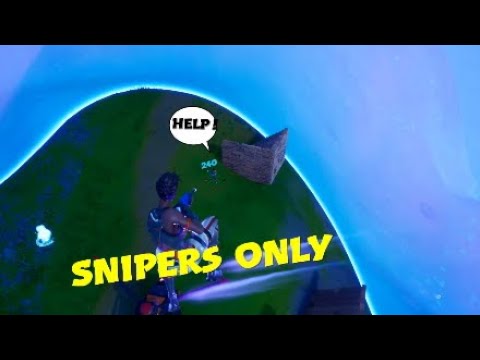 Hunting rifle only challenge(insane)| Fortnite battle royale challenge
