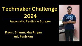 Techmaker Challenge ( Automatic Pesticide Sprayer )
