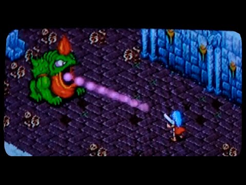 Breath of Fire officially captured on a CRT and Nintendo GameCube Gameboy Player