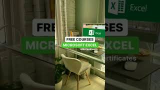 Free courses Microsoft excel with certificates